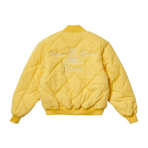Palace London Diamond Bomber Yellow for Men