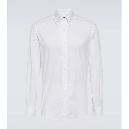 Ralph Lauren Purple Label Cotton Poplin Oxford Shirt for Men