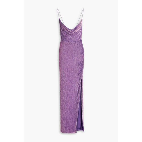 Retrofte - Tzilly Belted Sequined Chiffon Maxi Dress - Purple - S for Women