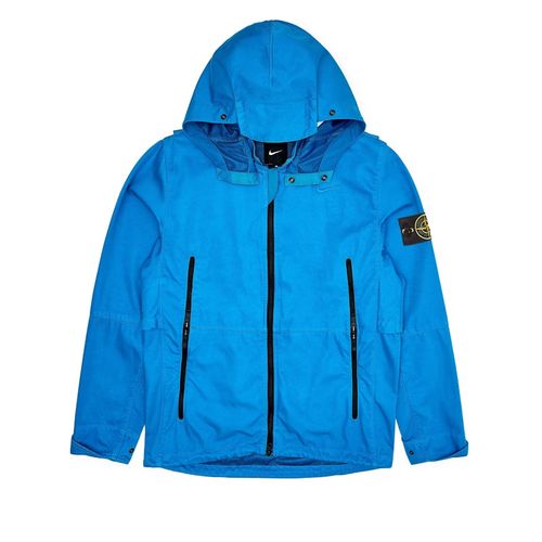 Nike X Stone Island Golf Jacket Blue for Men