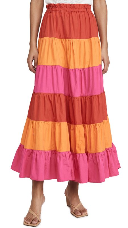 Buy Antik Batik Popy Long Skirt For Womens At Goxip