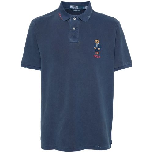 Polo Ralph Lauren Polo Bear-Motif Polo Shirt Blue for Men