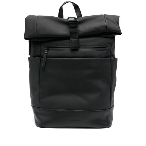Farfetch Calvin Klein Backpack Leather Black Farfetch Calvin Klein