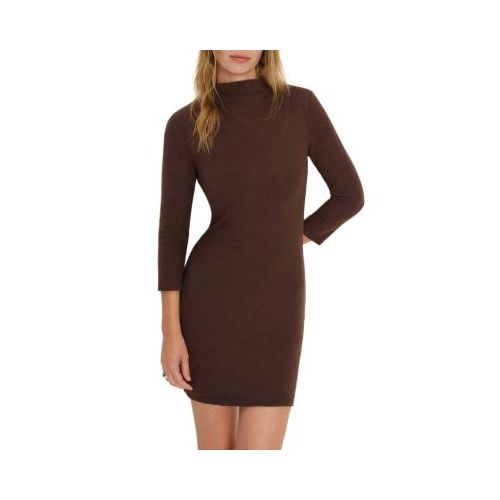 hand knit sweater dress Handknit Nutmeg Fishnet Crochet Sweater Dress main image 1