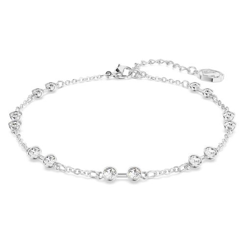 Swarovski Remix Collection Strand, Round Cut, White, Rhodium