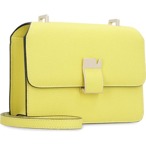 Valextra Bucket Bag Yellow VALEXTRA Mini Bucket Leather Crossbody