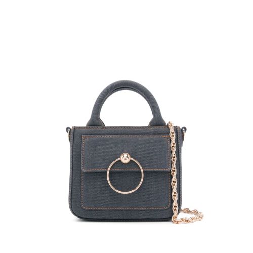 Claudie Pierlot Mini Anouck Tote Bag Blue for ผู้หญิง