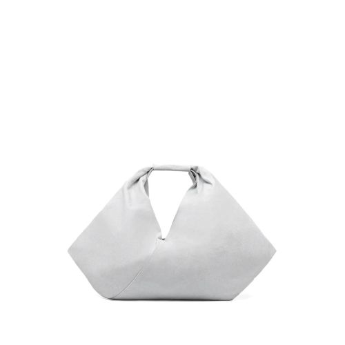 MM6 Maison Margiela Bolso De Hombro Japanese Drapeado Gris de