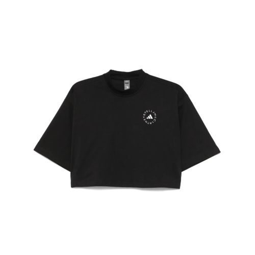 Adidas By Stella McCartney Cropped T-Shirt Neutrals for Women