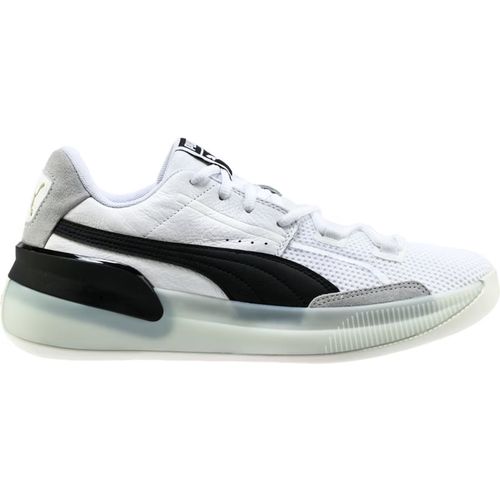 Puma Clyde Hardwood White Black for Women - Main Image