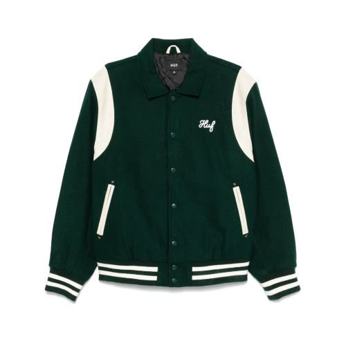 HUF X FTP Varsity Jacket Black for Men