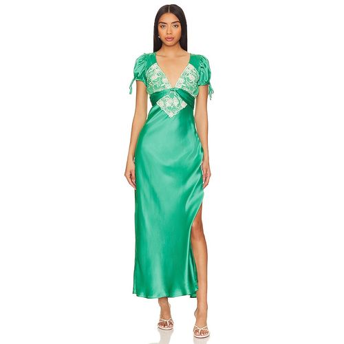 Free People Cooper Midi Dress In Verdis In Size (Also