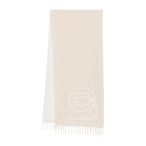 Karl Lagerfeld Ikon Scarf Neutrals