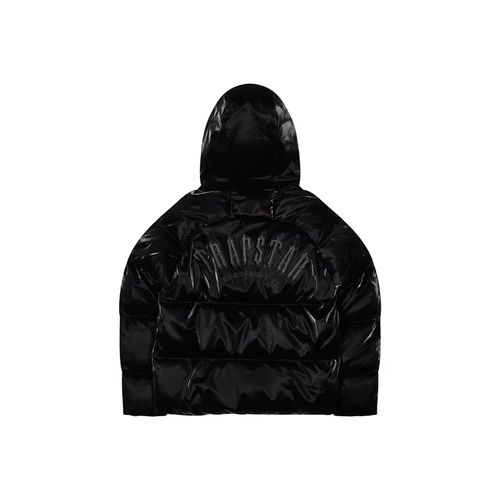 Trapstar Irongate Arch Puffer Jacket (FW23) Gloss Black for Men
