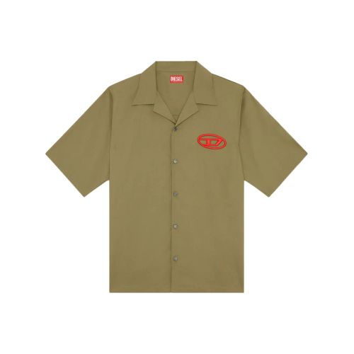Diesel S-Mac Organic Cotton Shirt - Black for Men