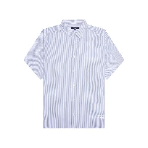 Farfetch Comme De Garcons Blue Shirt Comme Des Garçons Round