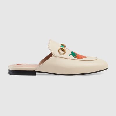 Gucci strawberry slippers Clearance