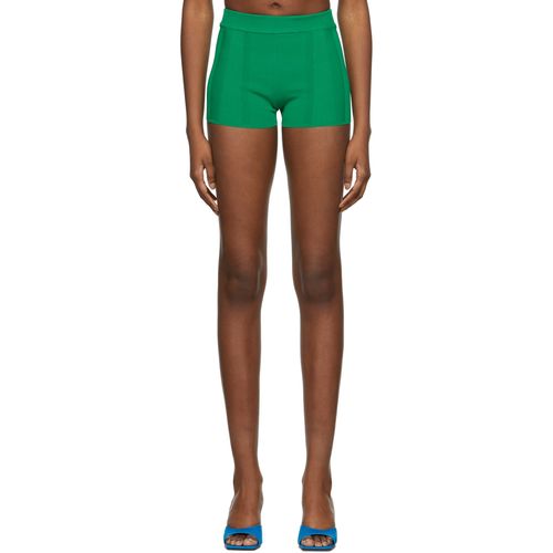 JACQUEMUS Green 'Le Short Basgia' Shorts for Women