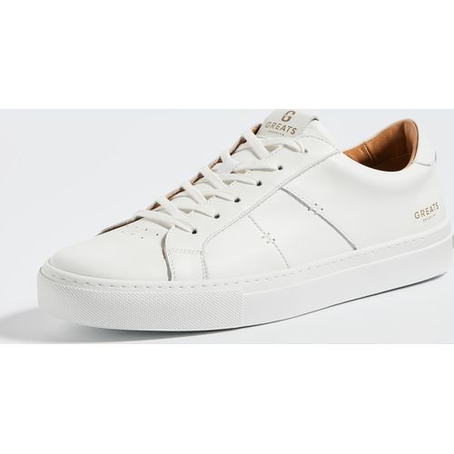 Reign Greats Sneakers Europe GREATS Royale Leather Sneakers Blanco