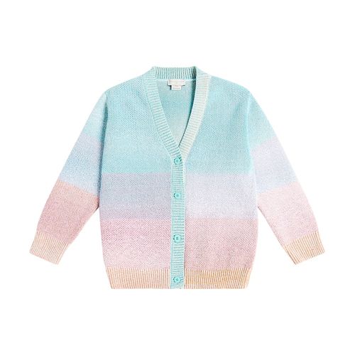 Stella McCartney Kids Striped Cotton-Blend Cardigan for Kids