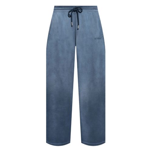 OFF-WHITE Tape Arrows Shorten Sweatpants Orange for Men