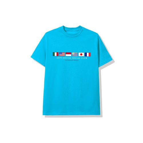 Anti Social Social Club Glow In The Dark Pain T-Shirt Black/Blue