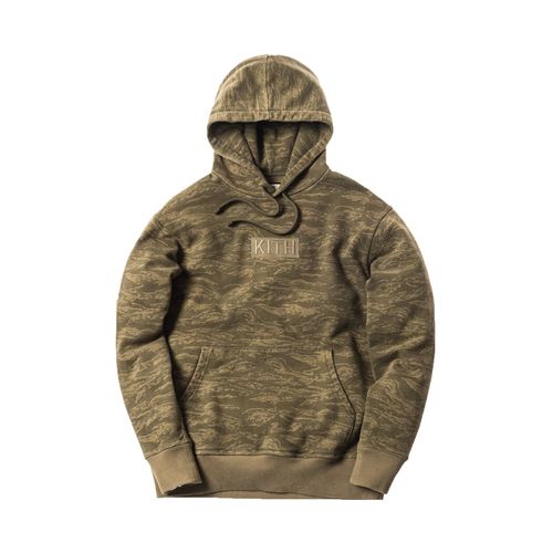 KITH SPLINTERED CLASSIC 脱がせ LOGO HOODIE 