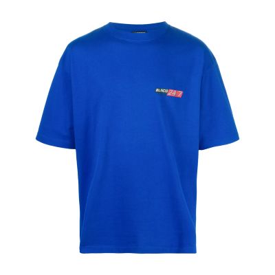 Buy Balenciaga Blue Balenciaga T Shirt For Mens At Goxip