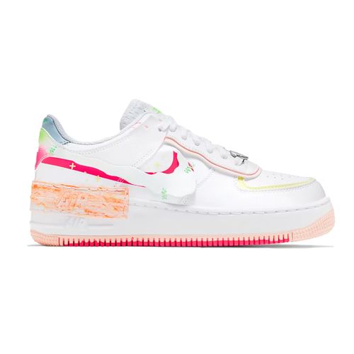Nike Air Force Low Shadow White Pink Orange (Women'S)