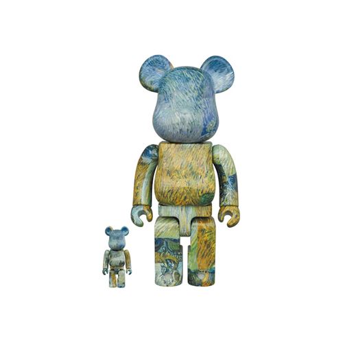 Bearbrick Vincent Van Gogh The Starry Night 1000% for Women