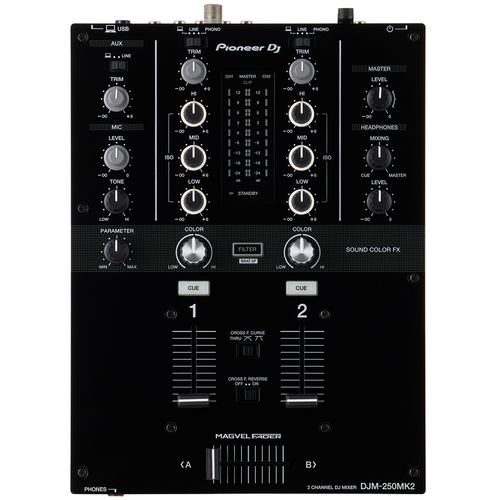 DJM-250MK2 Pioneerミキサー（DJ機材レンタル 東京 Pioneer DJM250MK2）