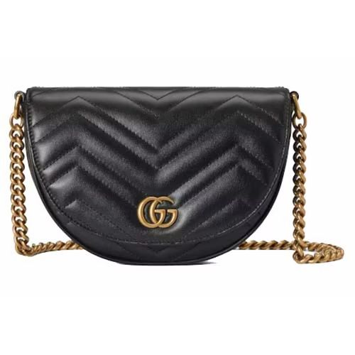 Gucci GG Marmont Matelasse Mini Bag Black für Damen