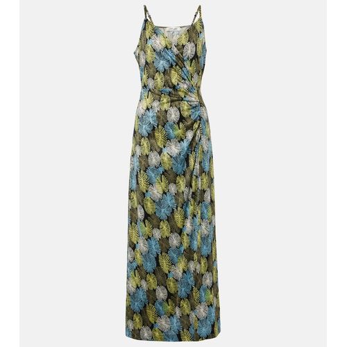 Diane Von Furstenberg Saavya Printed Jersey Maxi Dress for Women