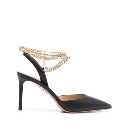 Pumps Farfetch Aquazzura Aquazzura Bow Tie 85mm Pumps Black