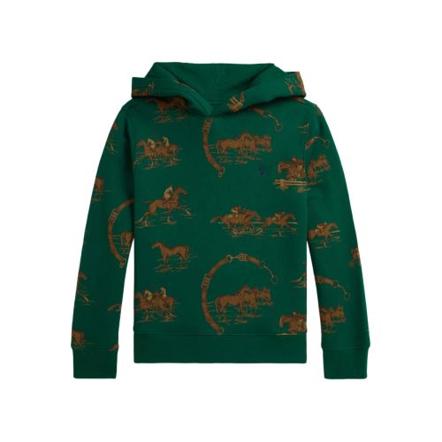 POLO RALPH LAUREN KIDS Ski Polo Bear Hoodie White for Kids