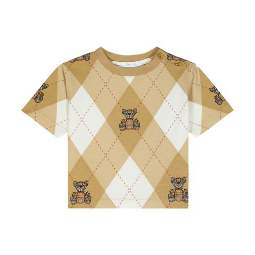 BURBERRY CHILDREN Burberry Kids Thomas Bear Cotton T-Shirt Black