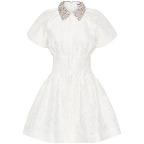 Rebecca Vallance Floral-Print Mini Dress White for Women