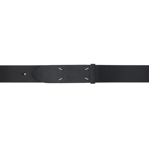 Maison Margiela Black Four Stitches Belt for Women