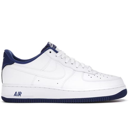 Nike Air Force High White Royal Blue Contrast Stitch for Men