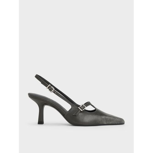 Toe Slingback Flats Charles And Keith Ph Shoes Charles Keith