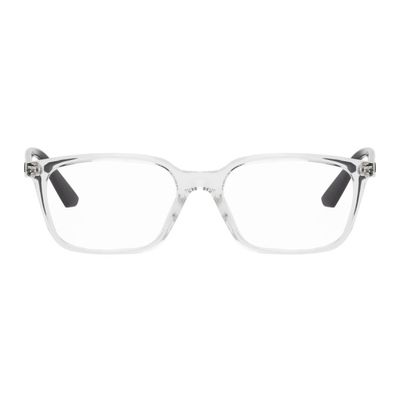 Buy Ray Ban Transparent And Black Rib Glasses For Mens At Goxip