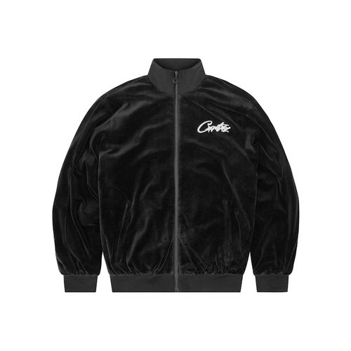 Corteiz VVS Velour Jacket Black for Men