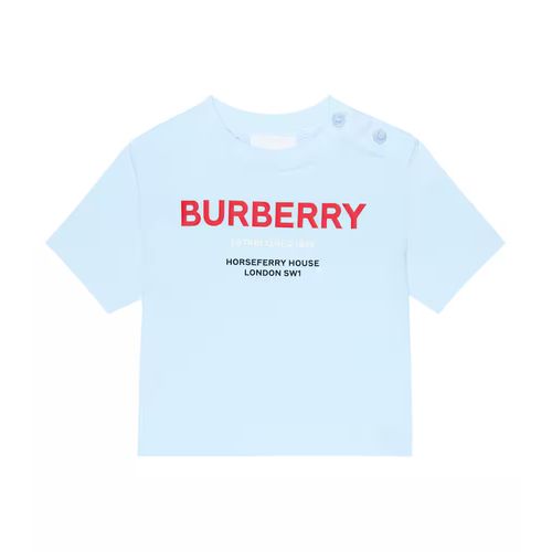 Burberry Kids Printed Cotton Jersey T-Shirt