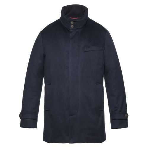 Norwegian Wool Wool Parka Mens Norwegian Wool Single-Breasted Down