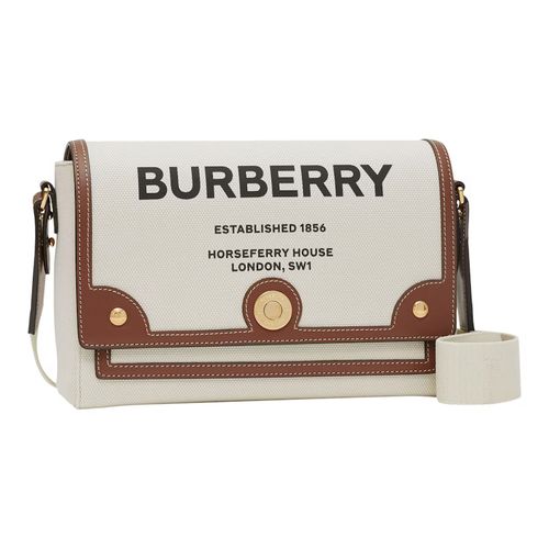 Burberry Horseferry Print Cotton Canvas Crossbody Bag Small - Main Image