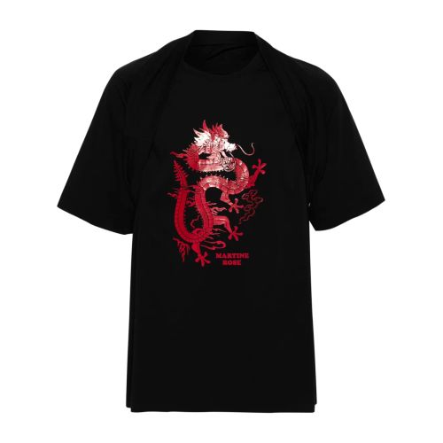 Martine Rose Celebration Football T-Shirt Green for Men