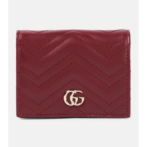 Gucci GG Marmont Leather Wallet ل نساء