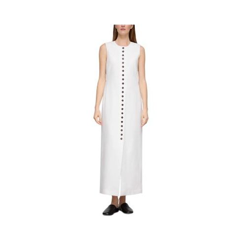 LAFAYETTE 148 NEW YORK Sleeveless Pleated Midi Dress for Women
