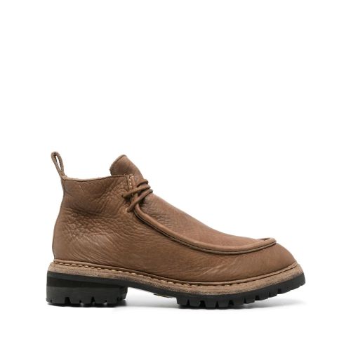 Guidi Lace-Up Leather Boots - Brown for Men