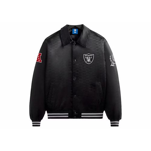 Kith X NFL Saints Satin Bomber Jacket Black for Men
